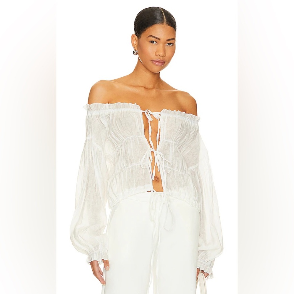 Revolve SNDY NWOT tie top